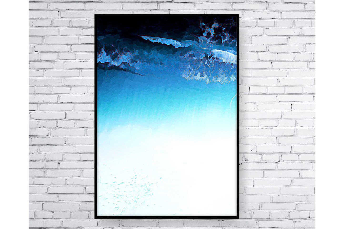 Set of 3 prints. Beach Ocean Wall Art. Watercolor Beach Prints.  Ocean Prints. Size A4. #0071