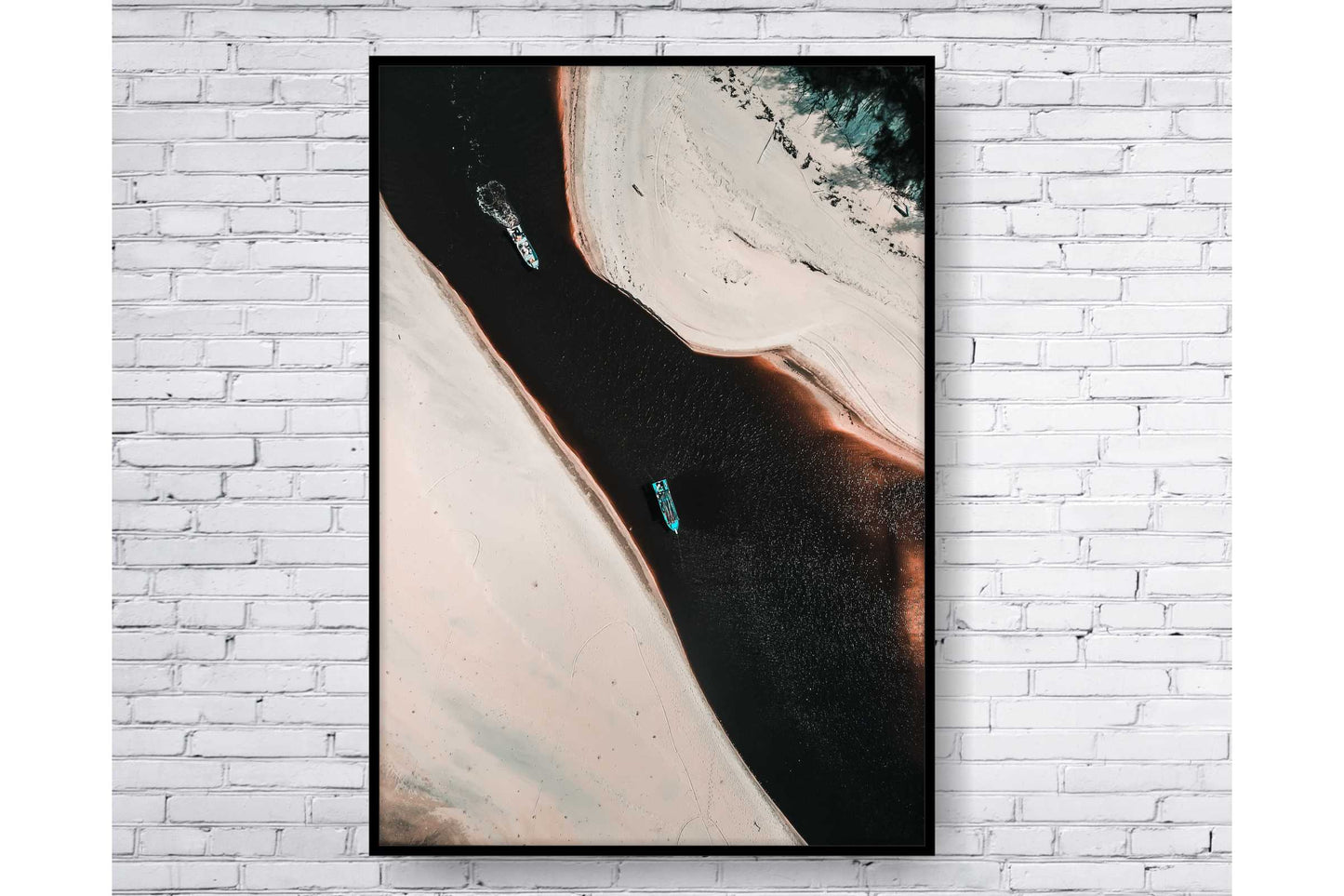Set of 3 prints. Beach Ocean Wall Art. Watercolor Beach Prints. Sandy beach. Size A4. #0225