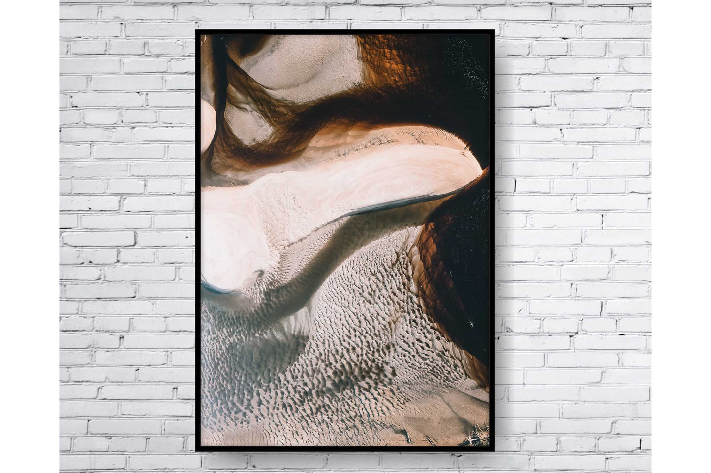 Set of 3 prints. Beach Ocean Wall Art. Watercolor Beach Prints. Sandy beach. Size A4. #0225