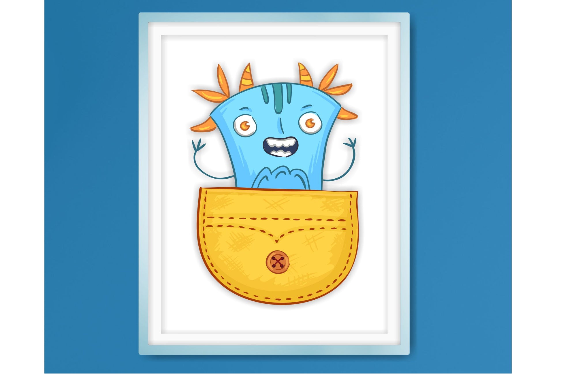 Wall Art Print for Boys Room