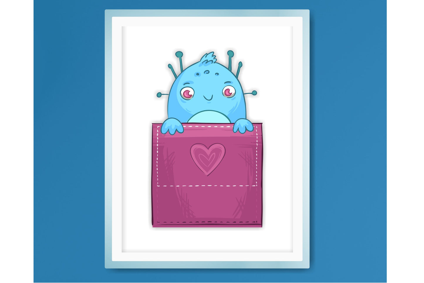 Wall Art Print for Boys Room