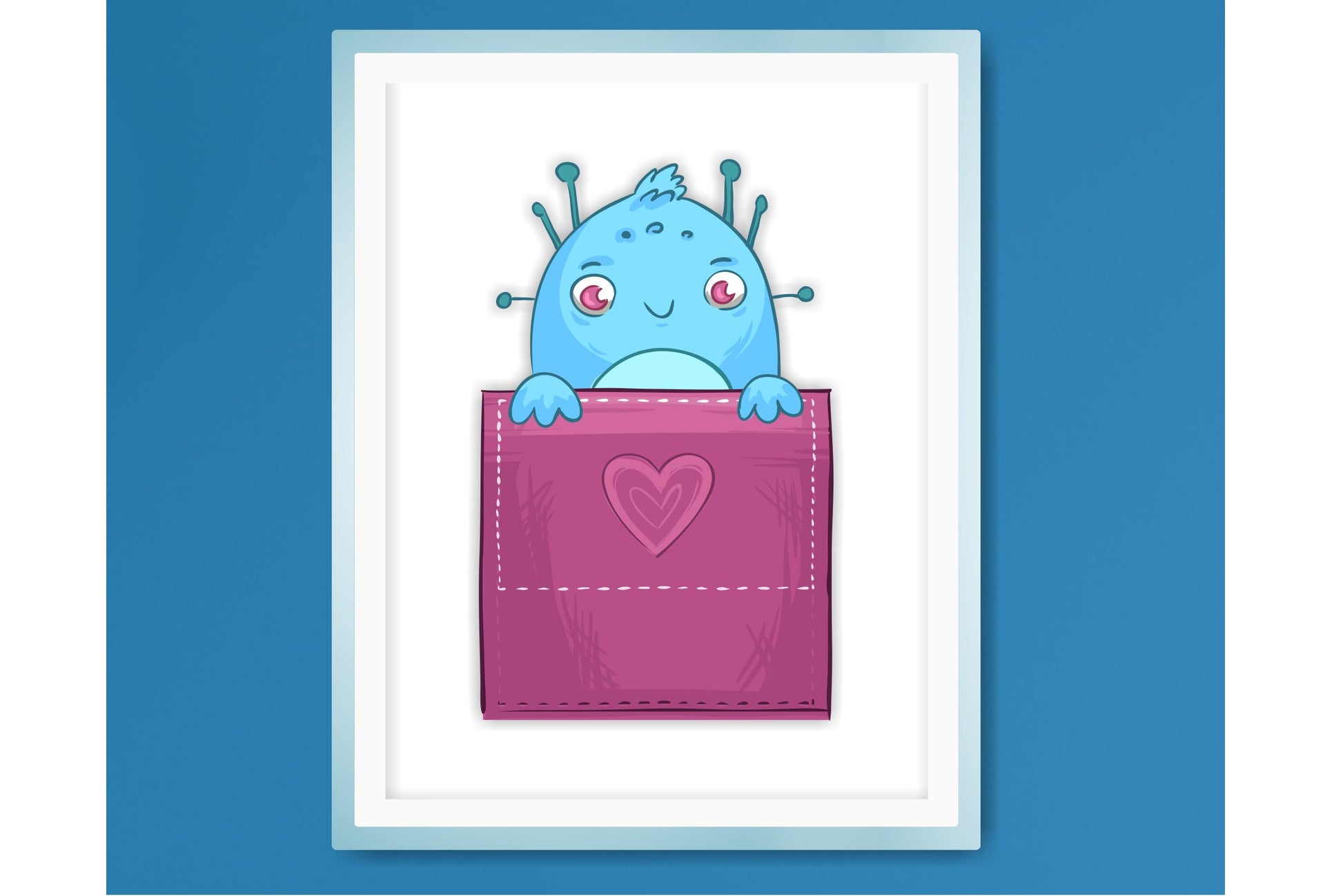 Wall Art Print for Boys Room