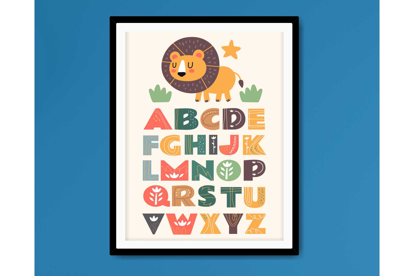 Wall Art Print for Boys Room