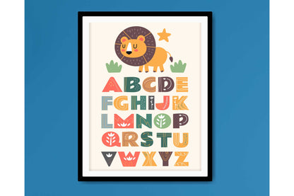 Wall Art Print for Boys Room