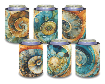 #014 Stubby Holders for home. Set of 6. Full colour stubby holders.