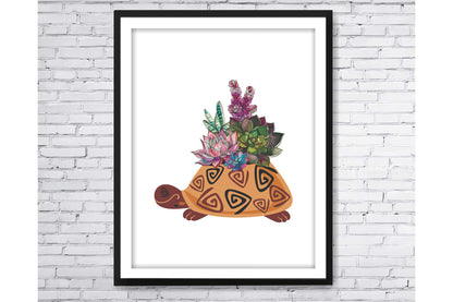 Floral and tropical floral wall art prints.