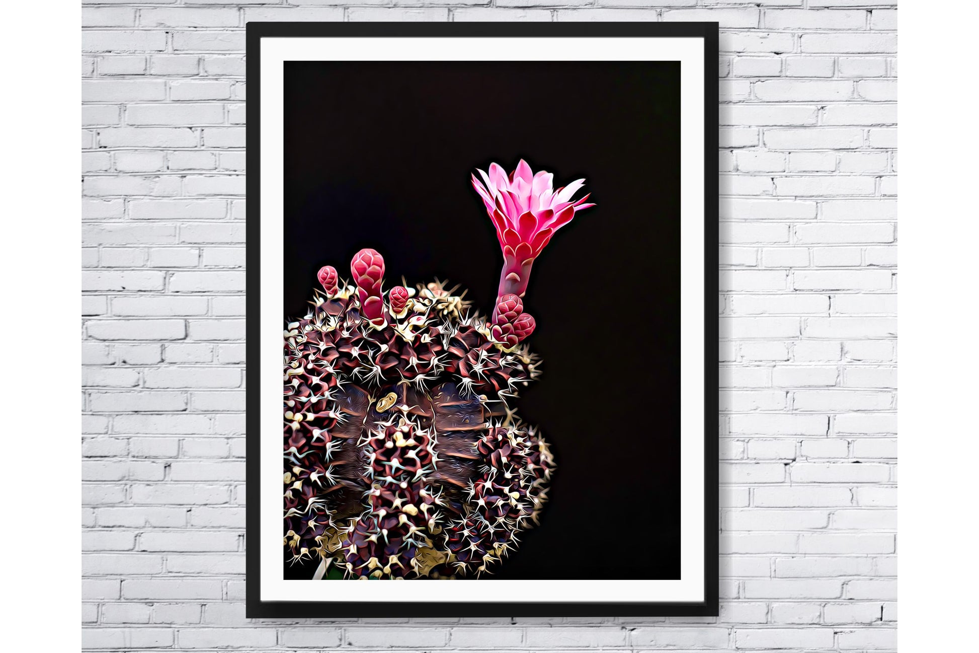 Floral and tropical floral wall art prints.