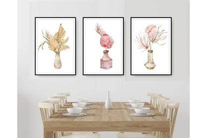 Floral and tropical wall art. Floral and tropical wall prints