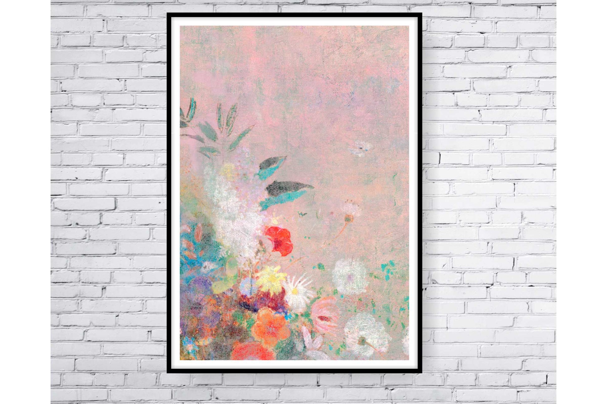 Floral and tropical floral wall art. Floral and tropical floral prints. 