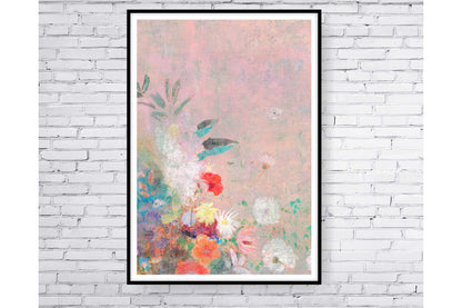 Floral and tropical floral wall art. Floral and tropical floral prints. 