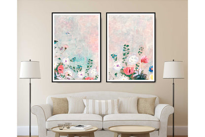 Floral and tropical floral wall art. Floral and tropical floral prints.