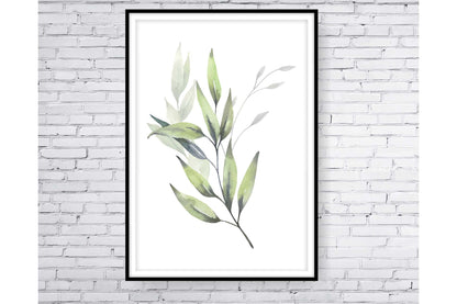 loral and tropical floral wall art. Watercolour Floral and tropical floral prints.