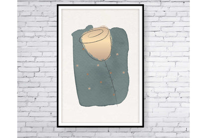 loral and tropical floral wall art. Watercolour Floral and tropical floral prints.