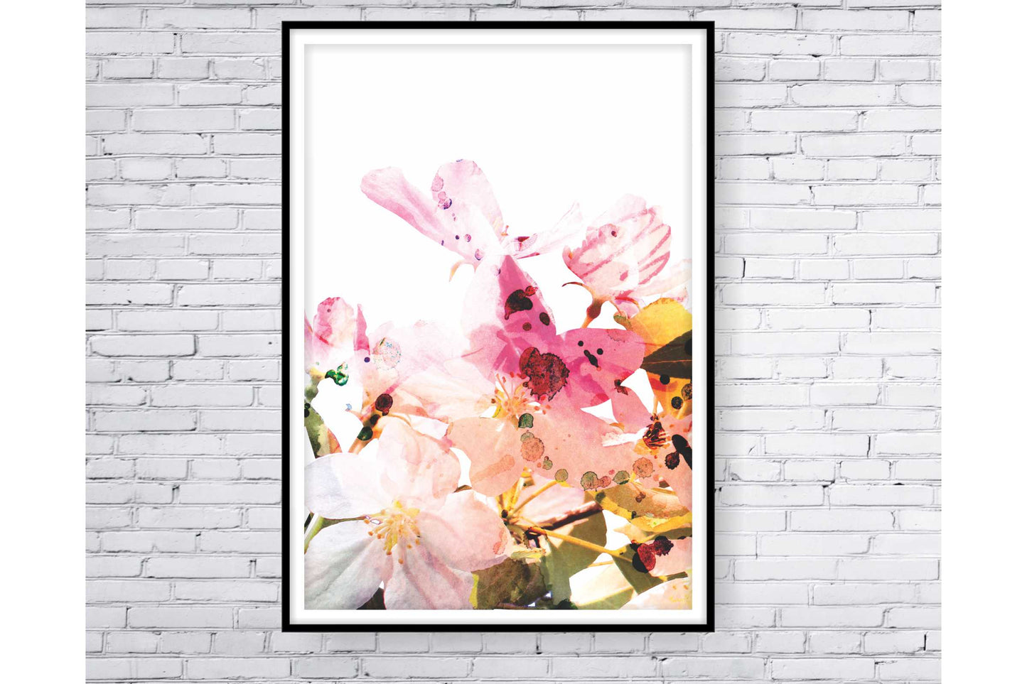loral and tropical floral wall art. Watercolour Floral and tropical floral prints.