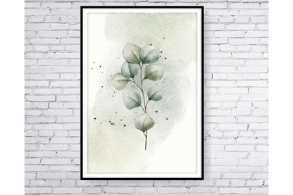 Floral and tropical floral wall art. Tropical leavs print.