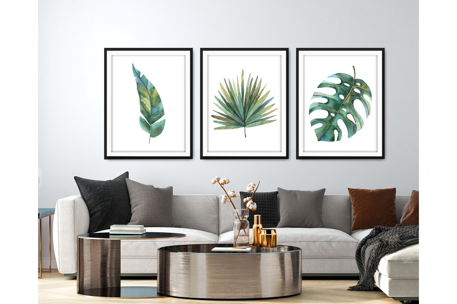 Tropical leavs print. 
