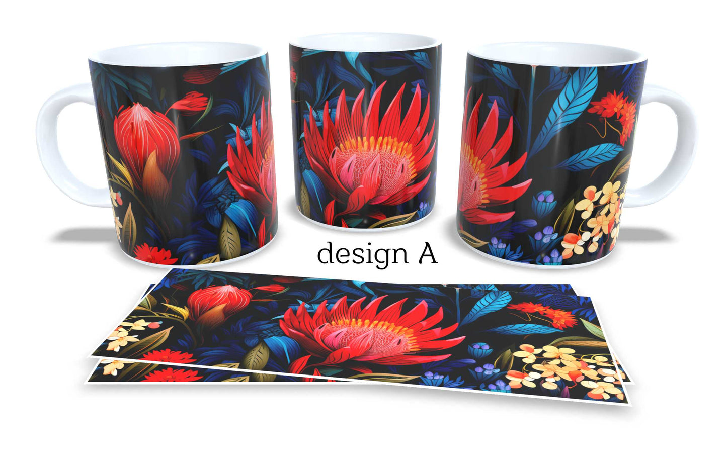Set of 2 Coffee and Tea Mugs.