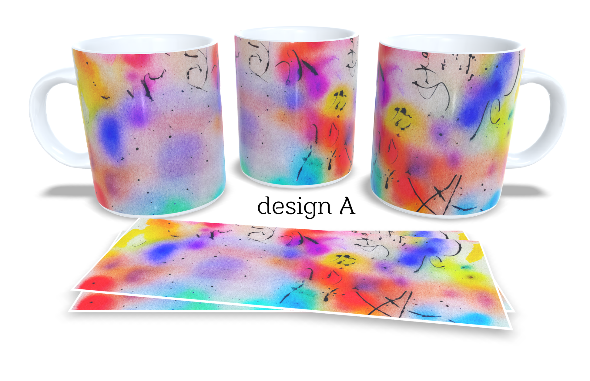 Colourfull Coffee and Tea Mug. Coffee Cup. Tea Mug. 
