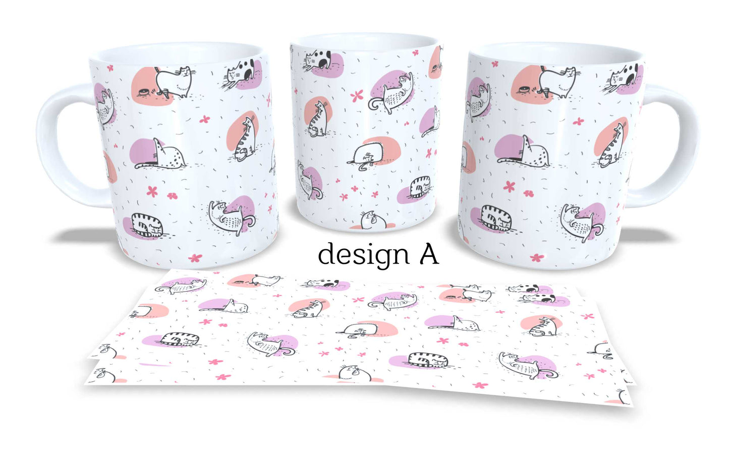 Set of 2 Coffee and Tea Mugs.