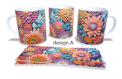 Colourfull Coffee and Tea Mug. Coffee Cup. Tea Mug. 