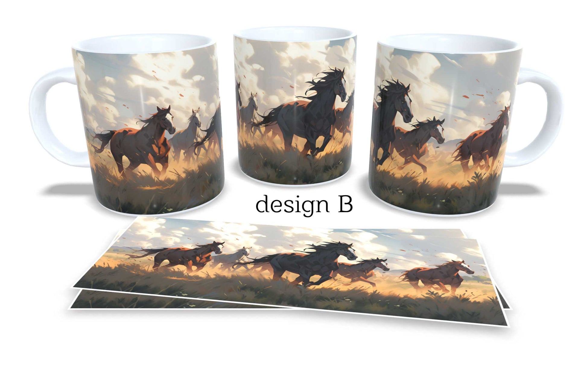 Set of 2 Coffee and Tea Mugs.