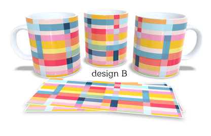Colourfull Coffee and Tea Mug. Coffee Cup. Tea Mug. 