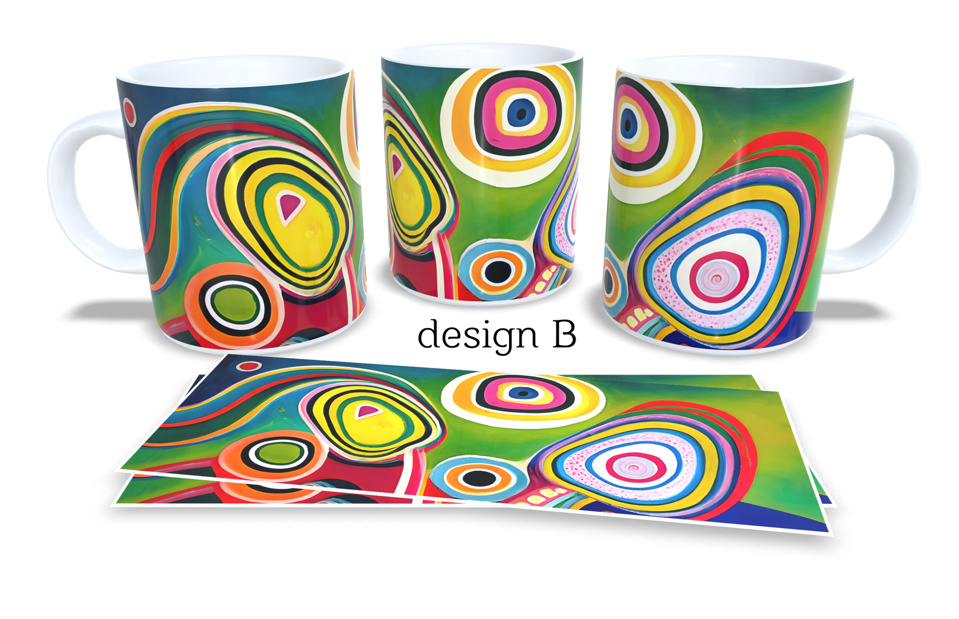 Colourfull Coffee and Tea Mug. Coffee Cup. Tea Mug. 