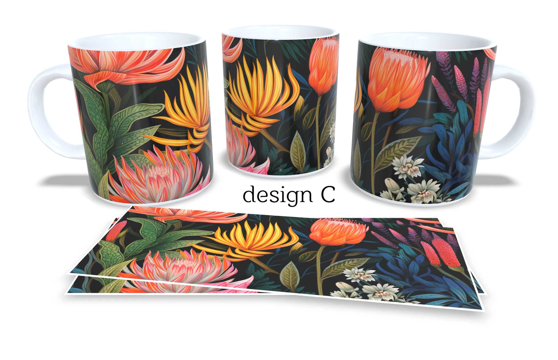 Set of 2 Coffee and Tea Mugs.