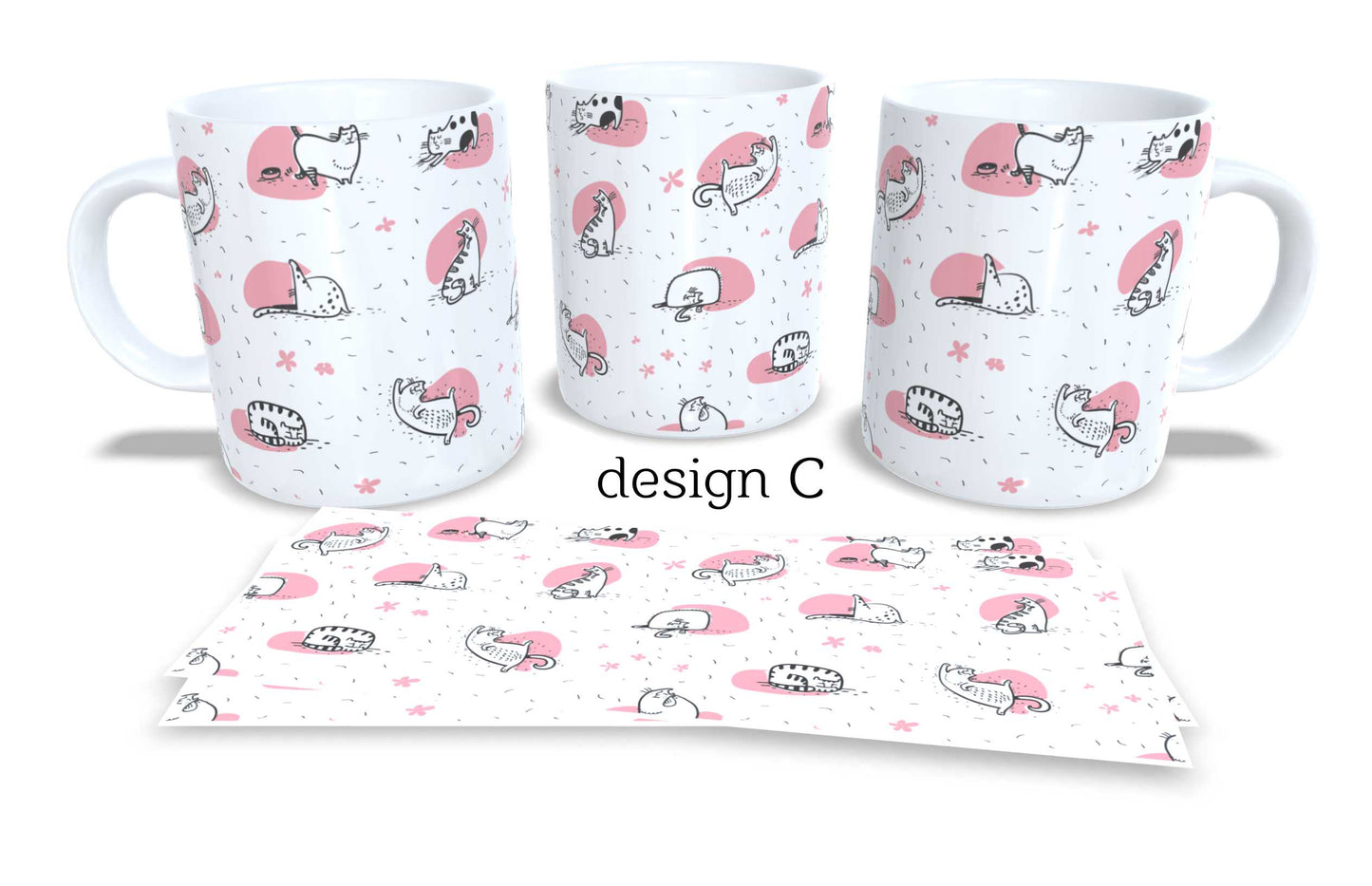 Set of 2 Coffee and Tea Mugs.