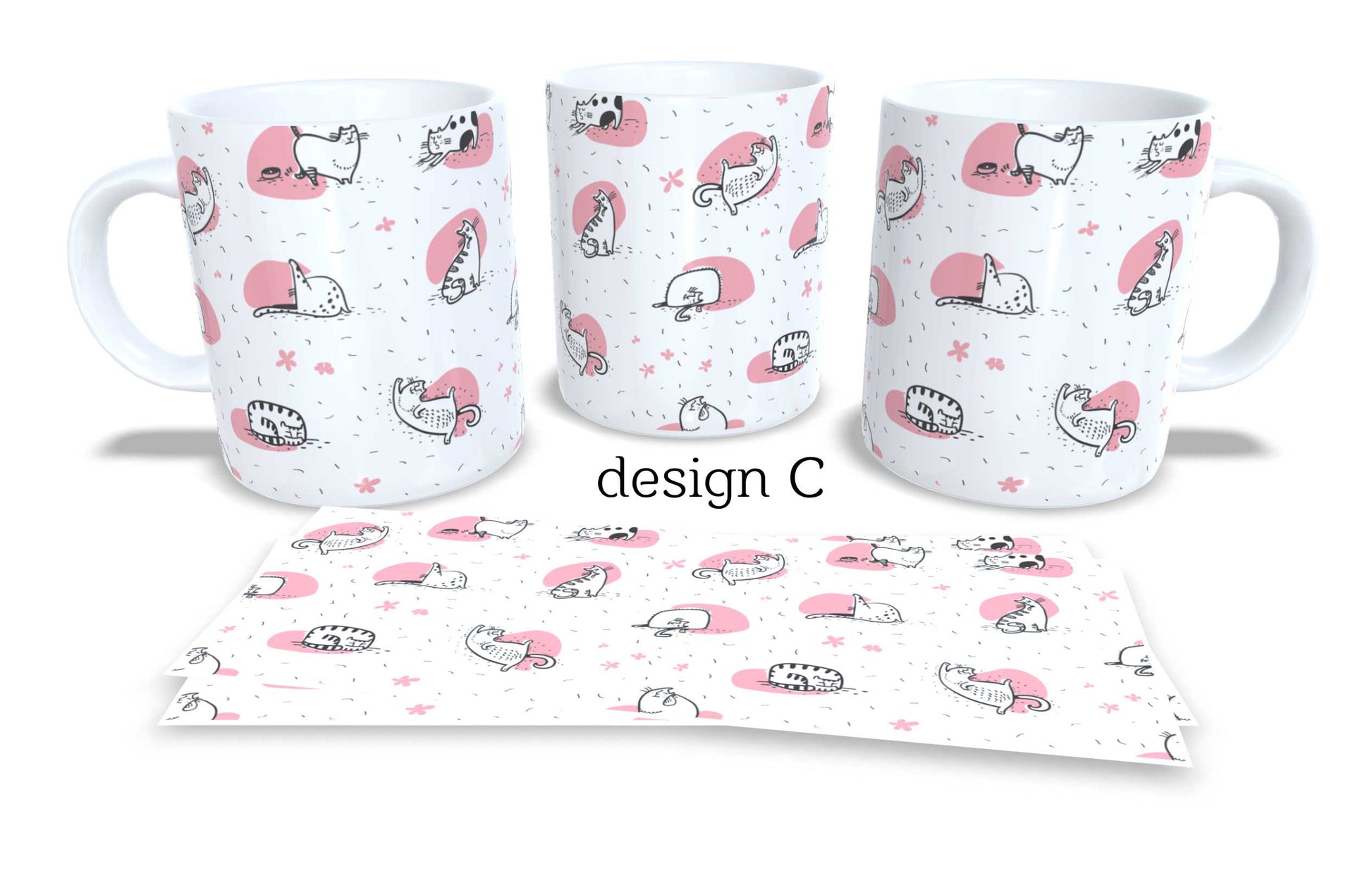 Set of 2 Coffee and Tea Mugs.
