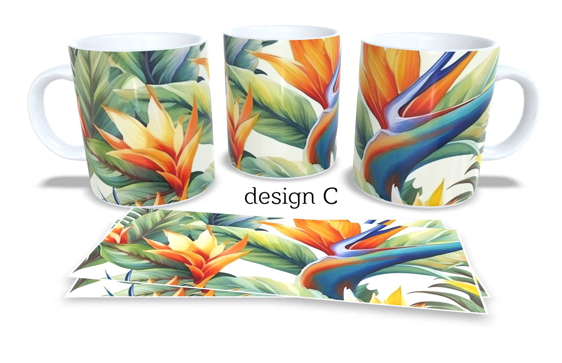 Set of 2 Coffee and Tea Mugs.