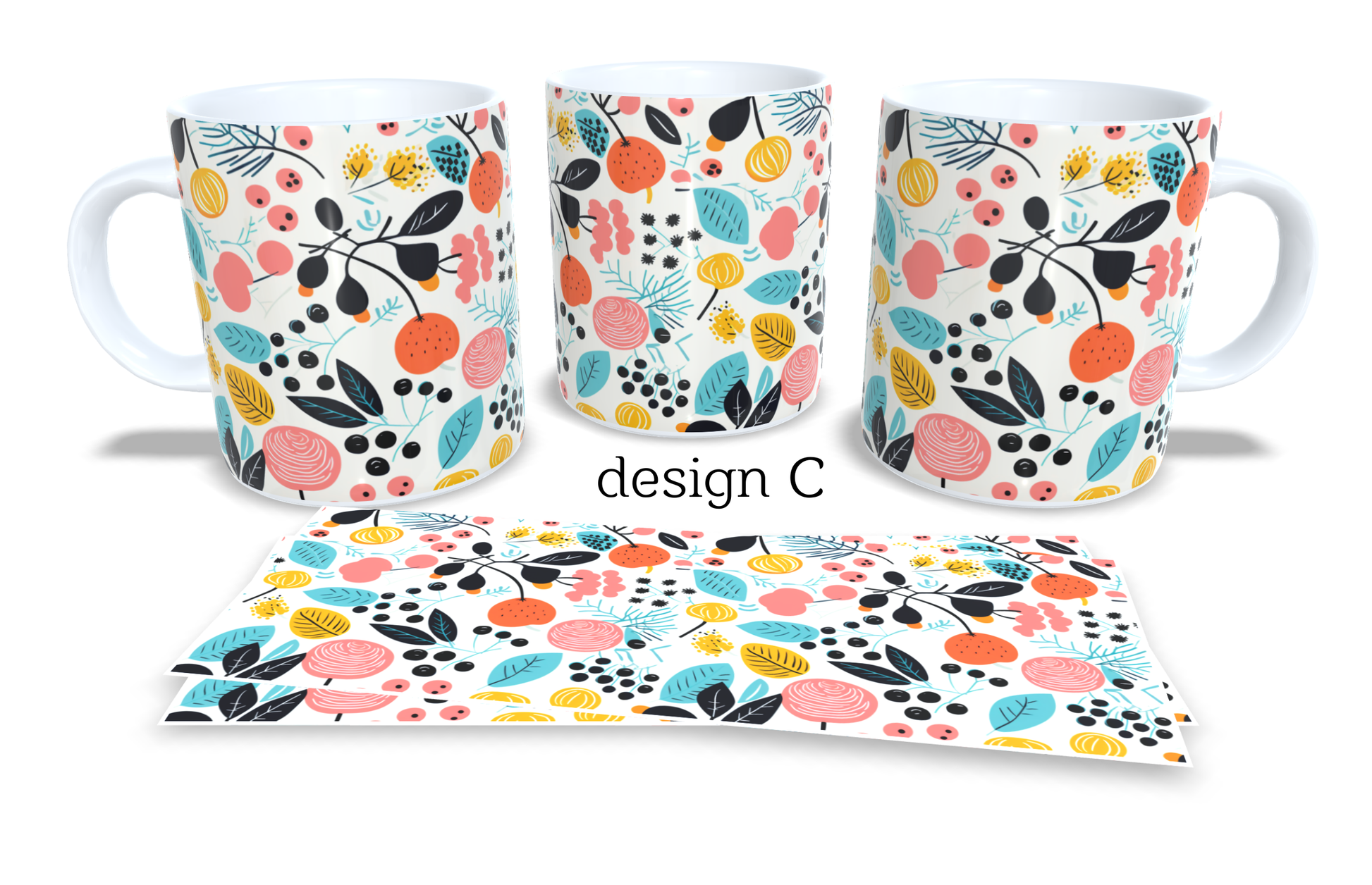 Colourfull Coffee and Tea Mug. Coffee Cup. Tea Mug. 