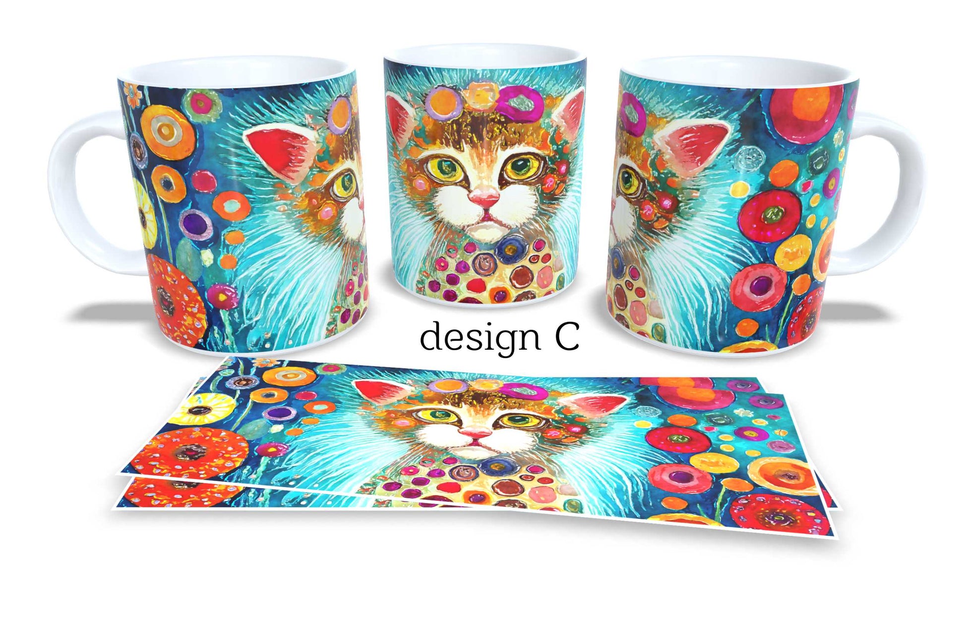 Set of 2 Coffee and Tea Mugs.