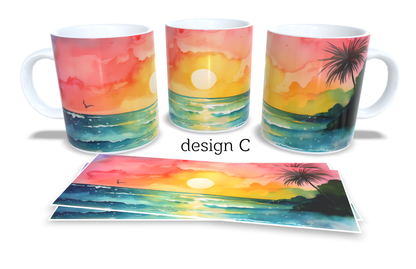 Colourfull Coffee and Tea Mug. Coffee Cup. Tea Mug. 