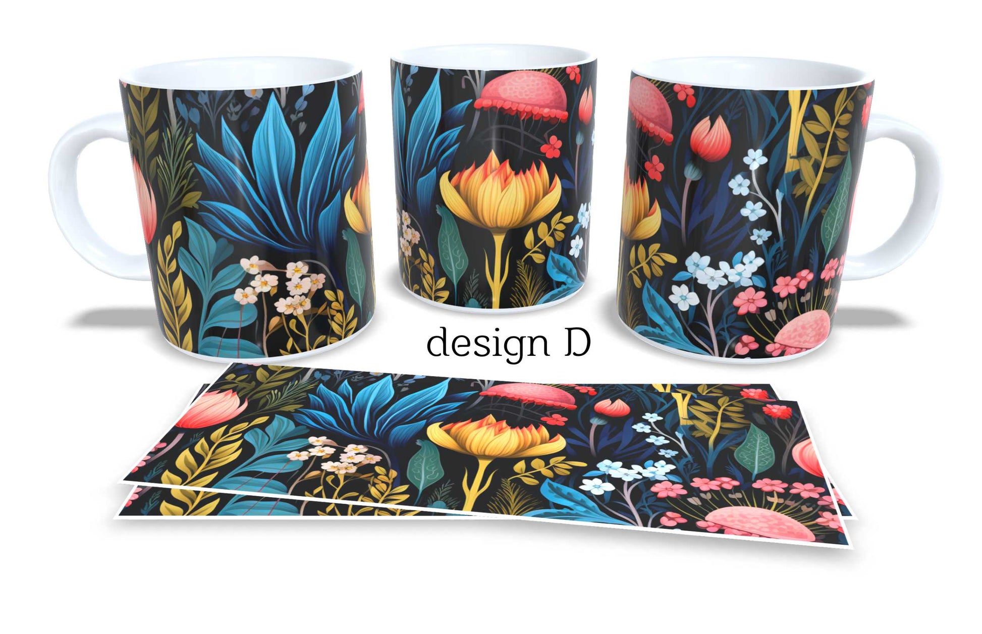 Set of 2 Coffee and Tea Mugs.
