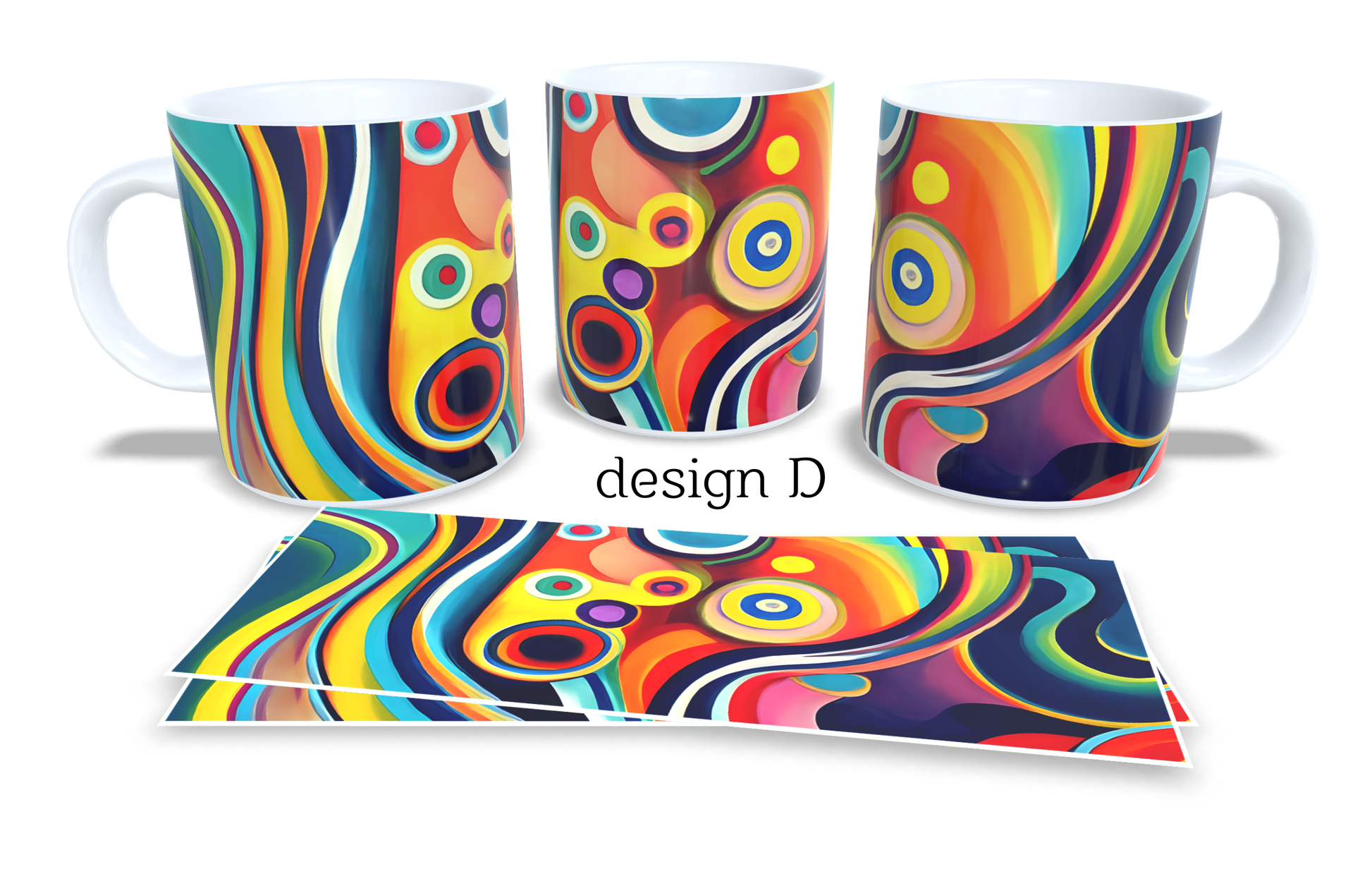 Colourfull Coffee and Tea Mug. Coffee Cup. Tea Mug. 