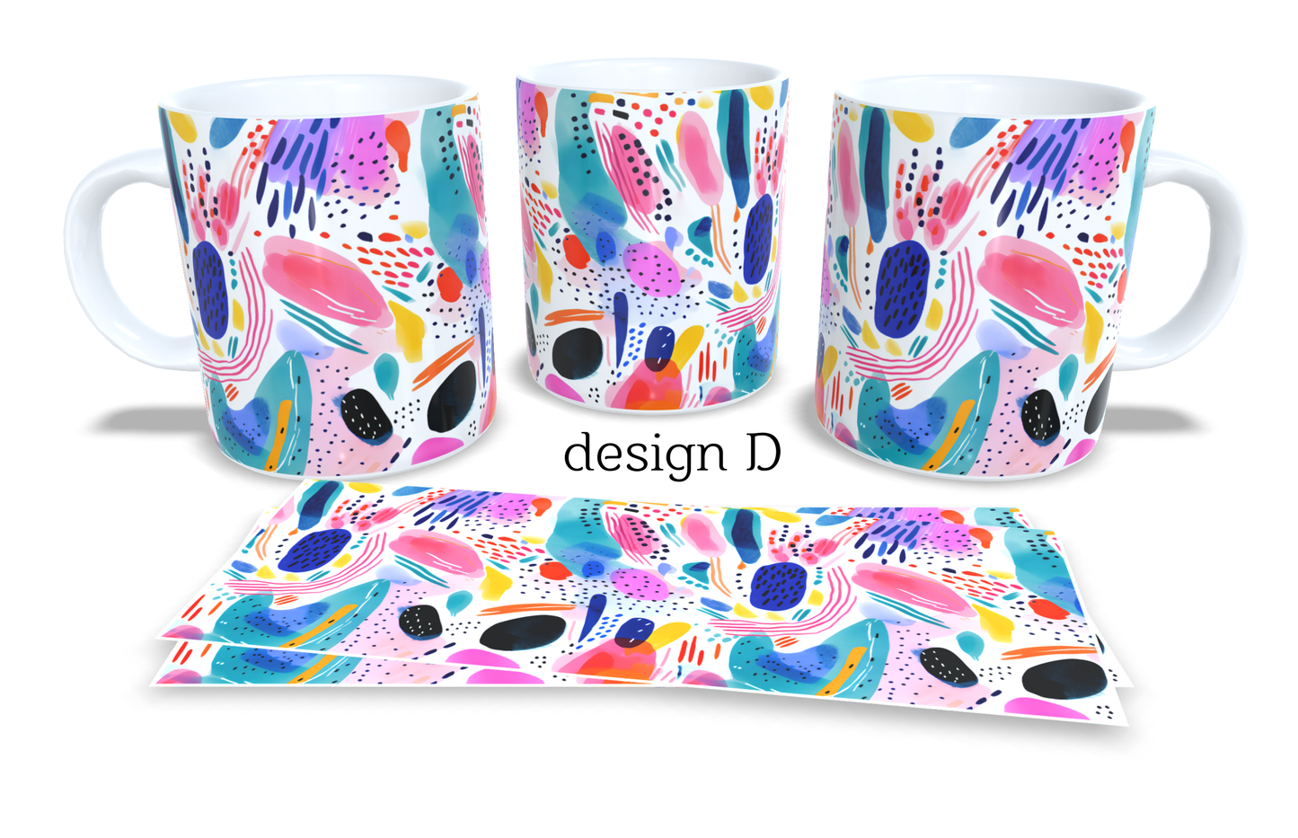 Colourfull Coffee and Tea Mug. Coffee Cup. Tea Mug. 