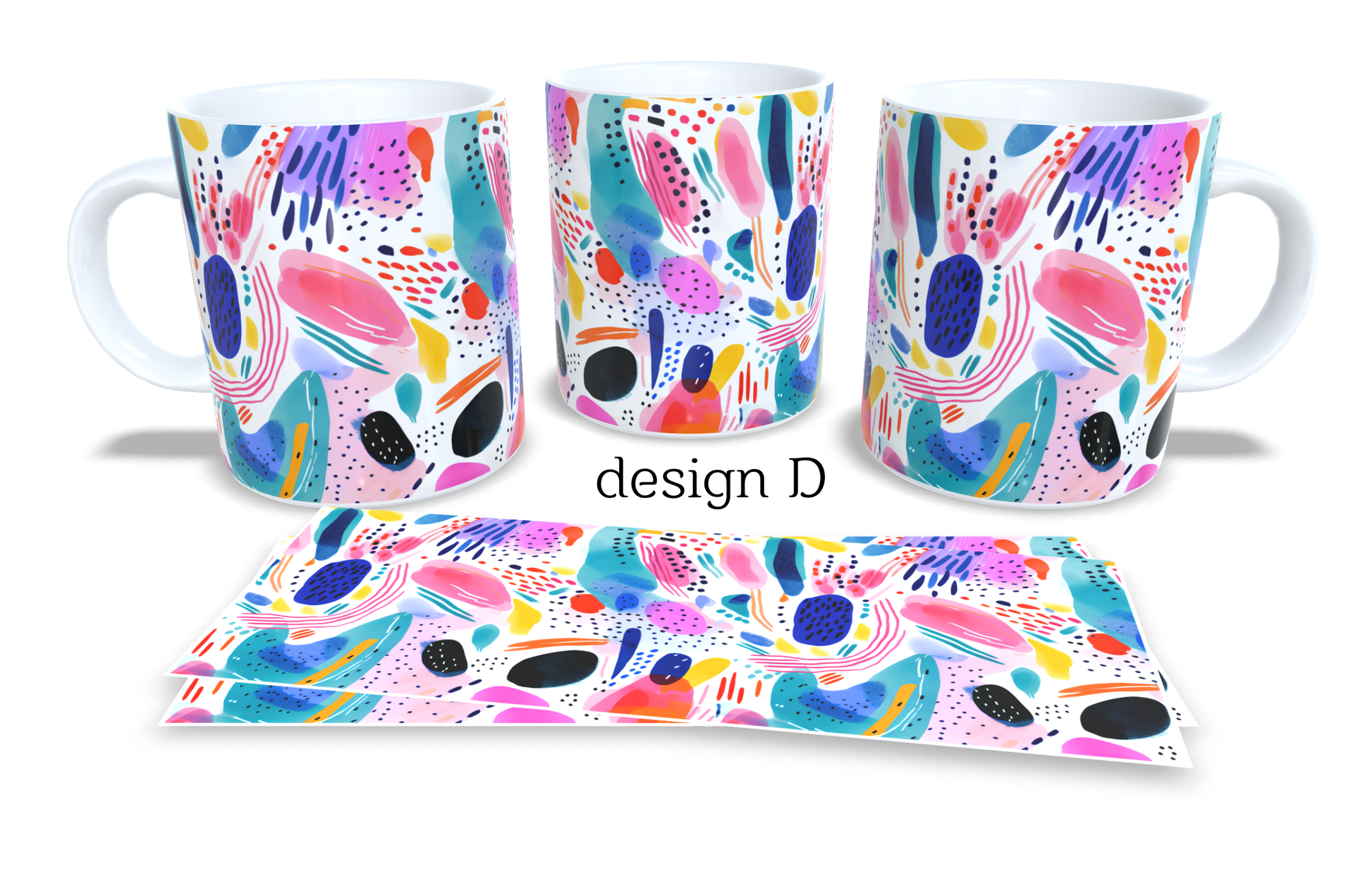 Colourfull Coffee and Tea Mug. Coffee Cup. Tea Mug. 
