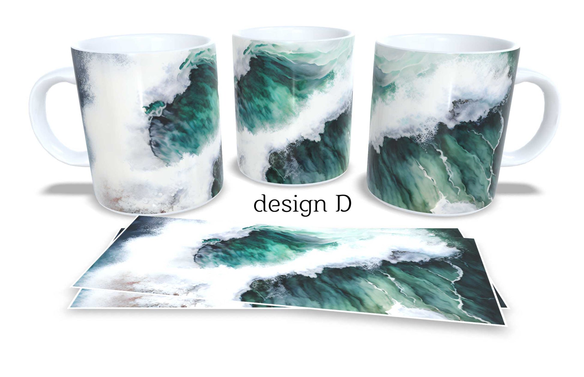 Set of 2 Coffee and Tea Mugs.