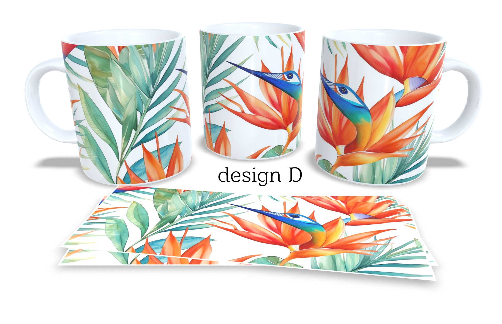 Set of 2 Coffee and Tea Mugs.