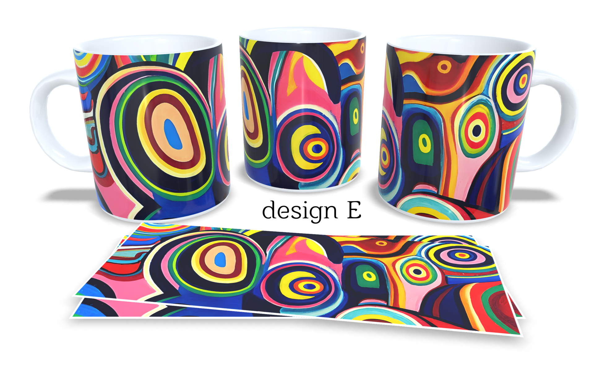 Colourfull Coffee and Tea Mug. Coffee Cup. Tea Mug. 