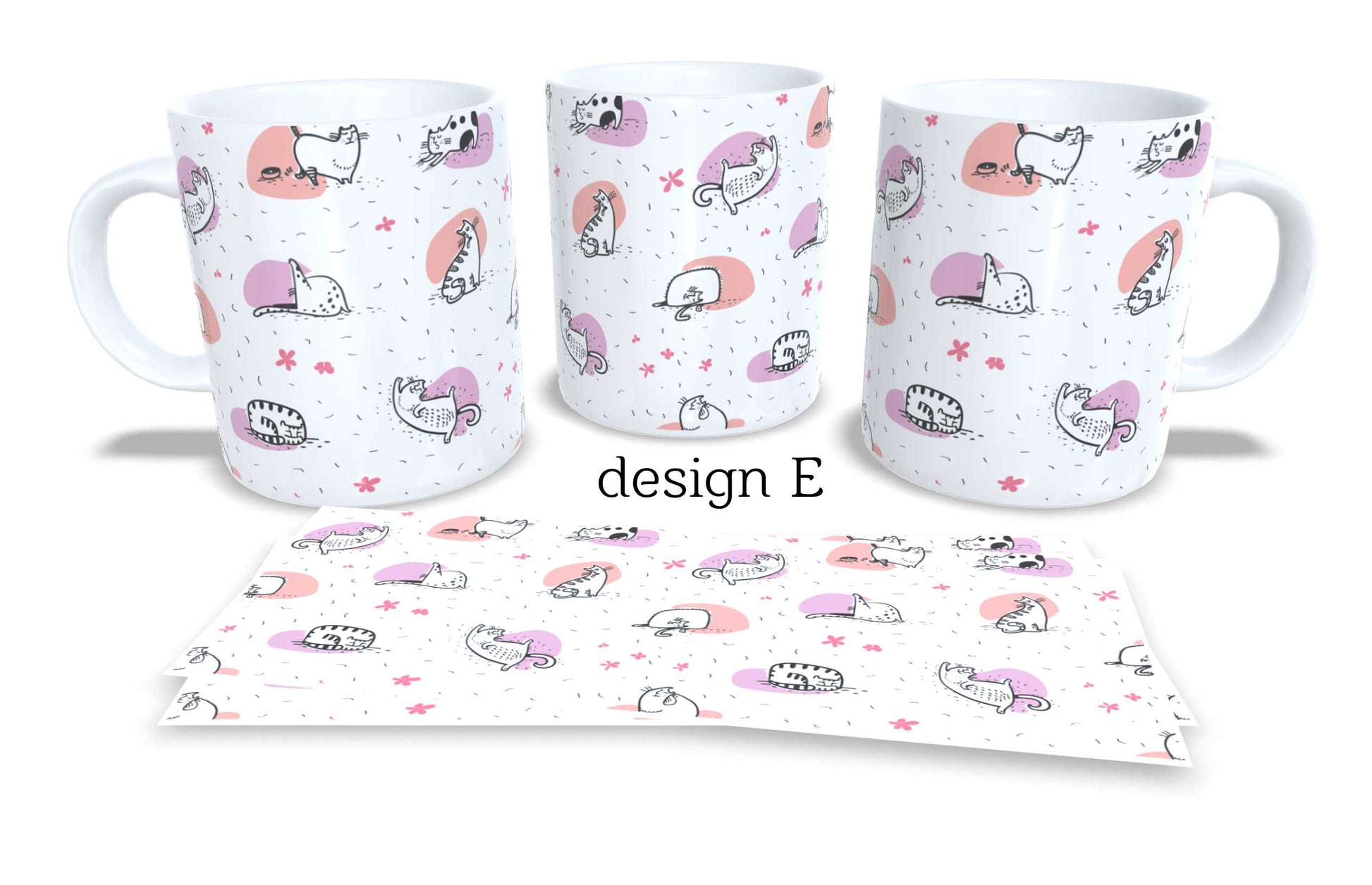 Set of 2 Coffee and Tea Mugs.