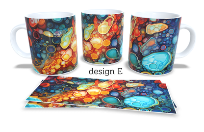 Colourfull Coffee and Tea Mug. Coffee Cup. Tea Mug. 