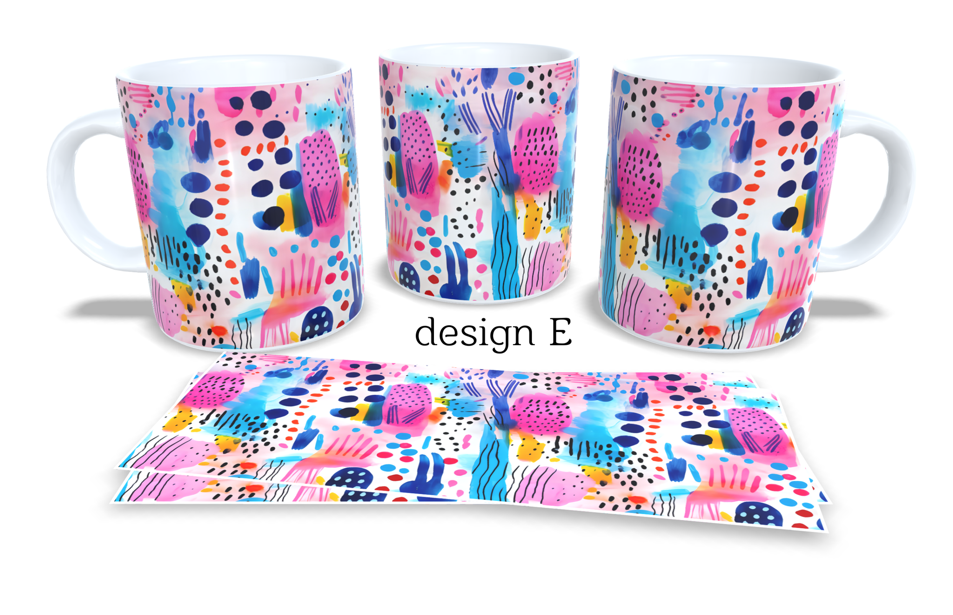 Colourfull Coffee and Tea Mug. Coffee Cup. Tea Mug. 