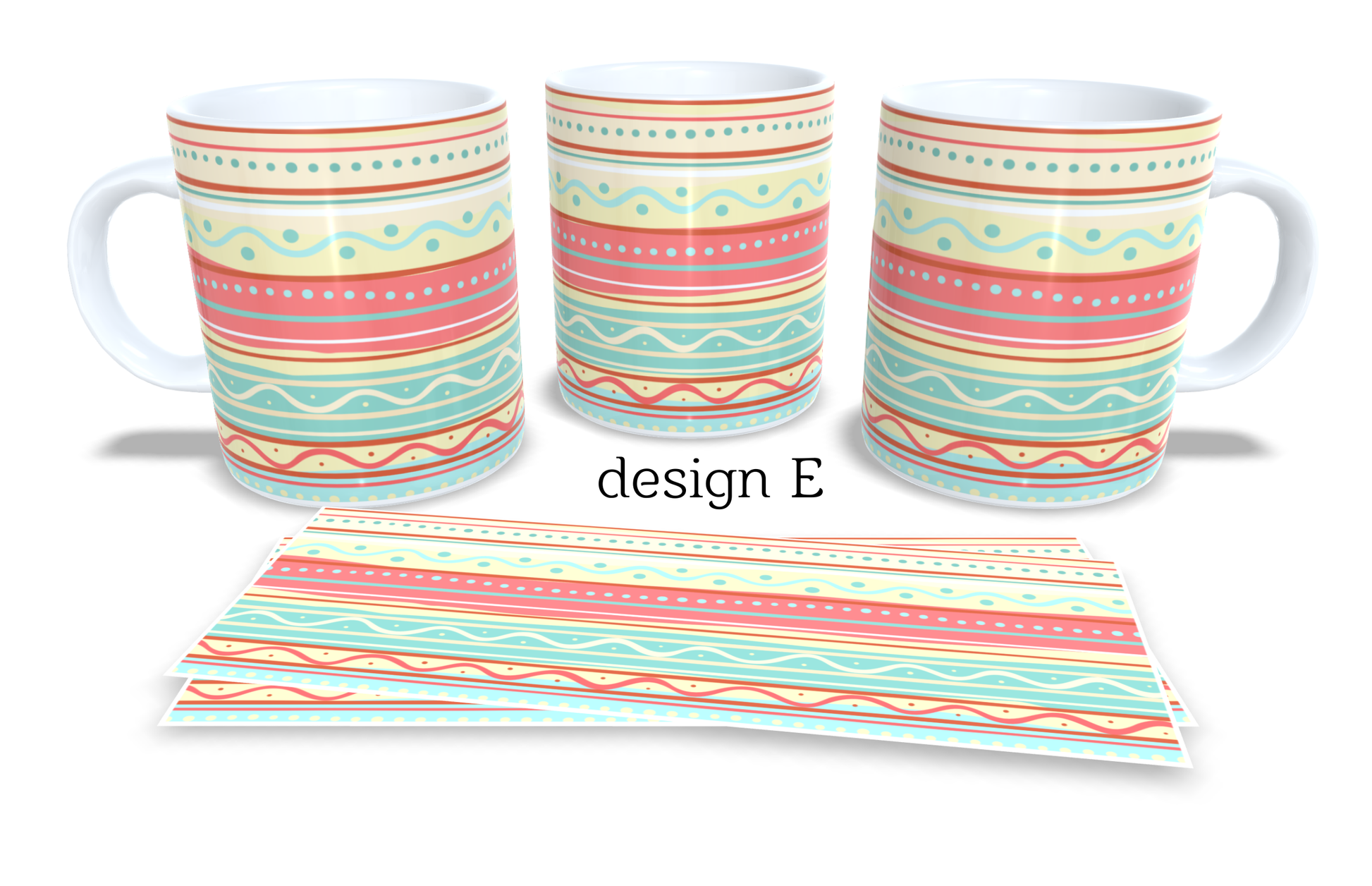 Set of 2 Coffee and Tea Mugs.