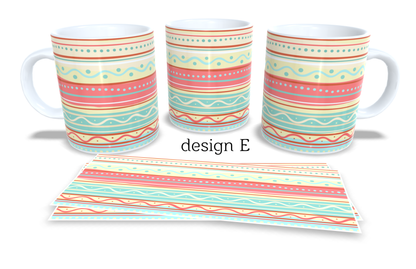 Set of 2 Coffee and Tea Mugs.