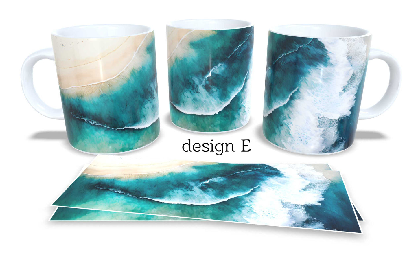 Set of 2 Coffee and Tea Mugs.