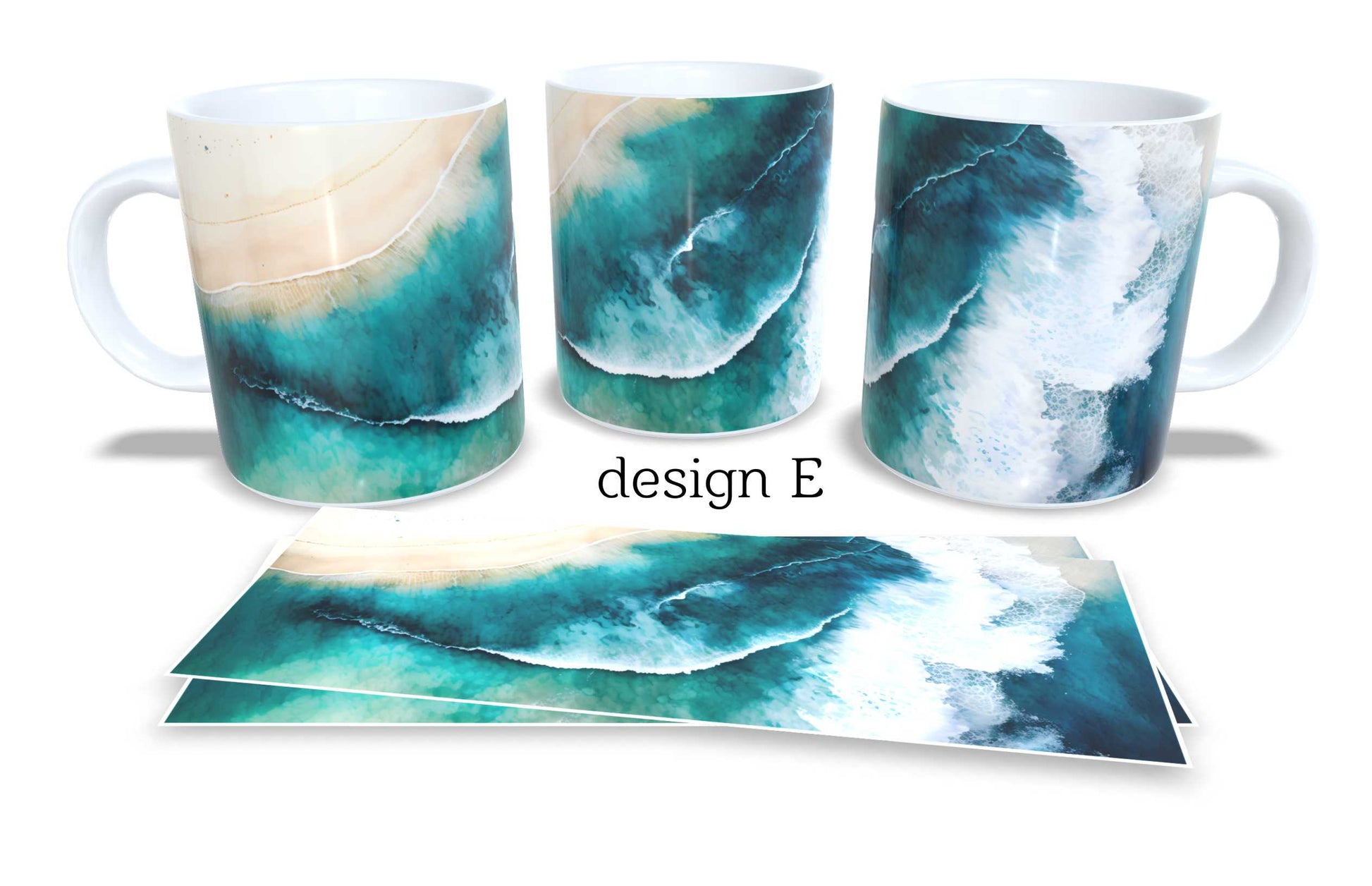Set of 2 Coffee and Tea Mugs.