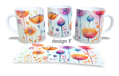 Colourfull Coffee and Tea Mug. Coffee Cup. Tea Mug. 