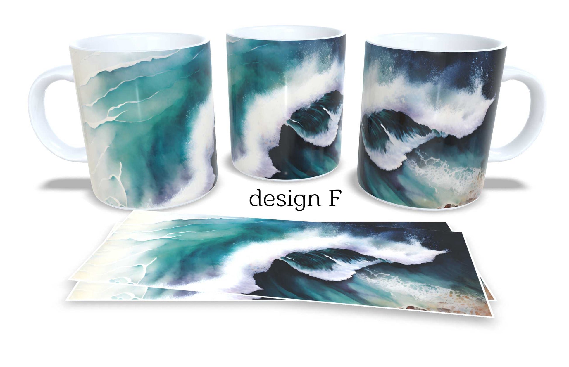 Set of 2 Coffee and Tea Mugs.